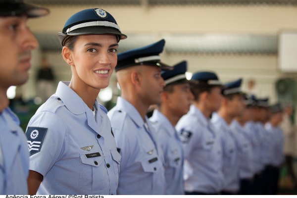 Sargento Fernanda Berti na CDA  Sgt Bruno Batista / Agência Força Aérea