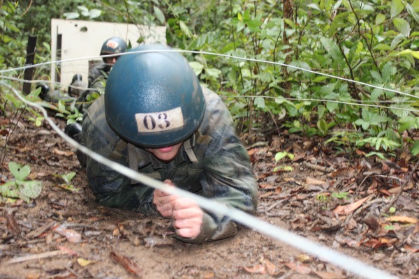 Instrução militar  SD Moraes / BAAN