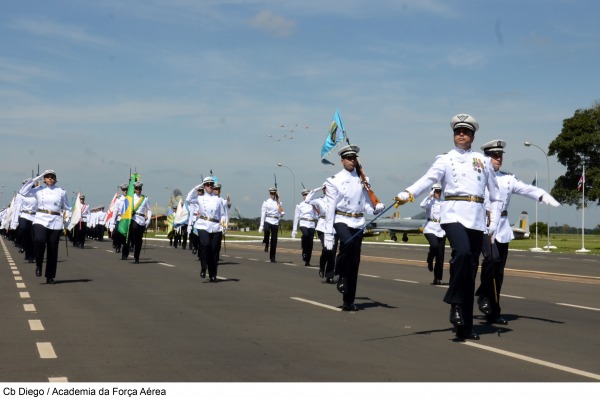 Passagem de Comando  realizada na AFA  CB Diego - AFA