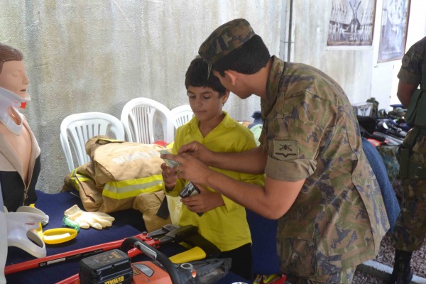 A FAB esteve presente com uma exposição e a prestação de serviços médicos