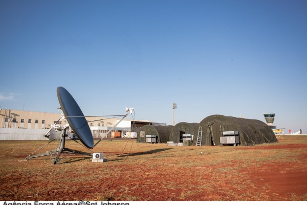 Base de desdobramento em operação militar  Sgt Johnson Barros / Agência Força Aérea