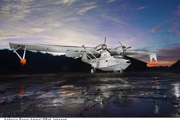 Avião C-10 Catalina  Sgt Johnson Barros / Agência Força Aérea