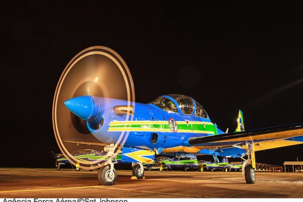 Aeronave A-29 do EDA  Sgt Johnson Barros / Agência Força Aérea