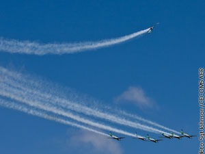 Passagem de comando do EDA acontece em vôo