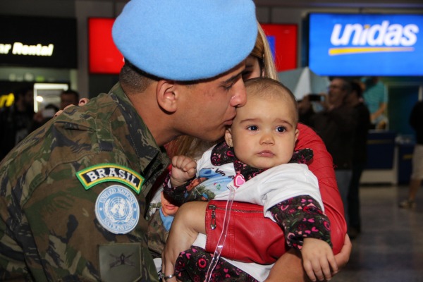 Este foi o último pelotão da Força Aérea a participar da MINUSTAH