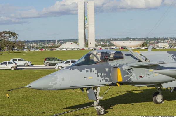 Gripen NG em Brasília  Cabo Feitosa / Agência Força Aérea