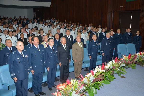 Cerimônia contou com a presença de autoridades militares  1S PONTES/EAOAR