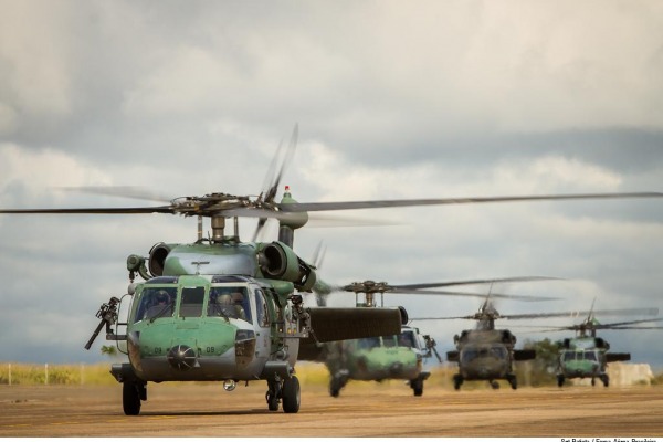 A atividade envolve cerca de 350 militares de diversas unidades de todo o Brasil