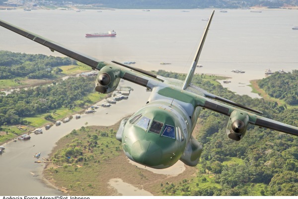 C-105 sobre a Amazônia  Sgt Johnson Barros / Agência Força Aérea
