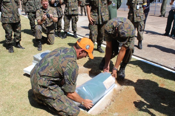 Objeto será aberto no centenário da Base Aérea Campo Grande daqui a 29 anos