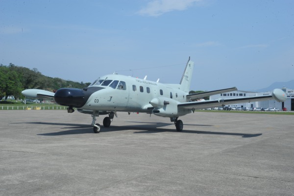 P-95 Bandeirulha é empregado no monitoramento e vigilância do mar territorial brasileiro