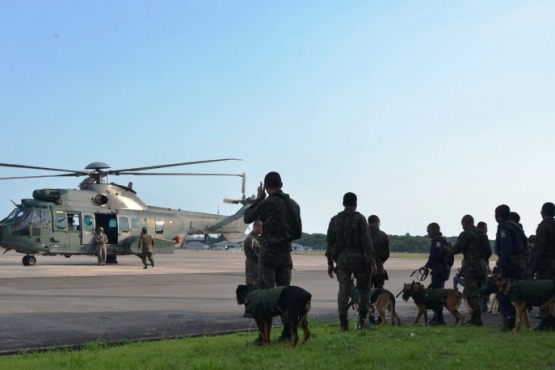 A instrução foi ministrada por militar do Batalhão de Infantaria da Aeronáutica Especial de Belém