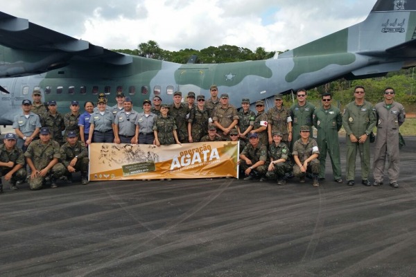 Militares das Forças Armadas atuam juntos na ACISO  UCI-BE
