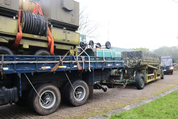 A atividade verifica a capacidade de guerra eletrônica do radar TPS-B34