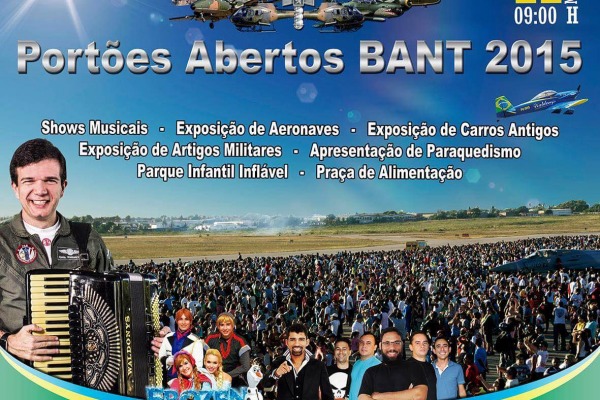 Público poderá conferir exposição de aeronaves e artigos militares utilizados pela FAB