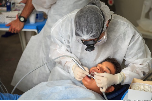 No CPBV foram realizados mais de 1.100 atendimentos médico-odontológicos  Sgt Batista / CECOMSAER