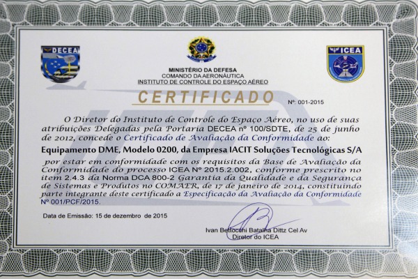 ICEA concede primeiro Certificado de Avaliação de   ICEA