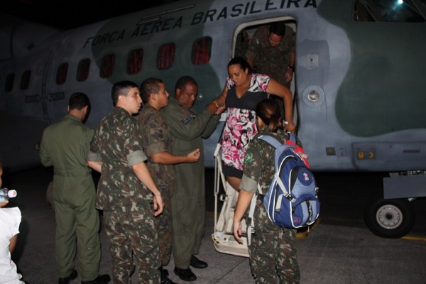 Esquadrão Arara resgatou mulher grávida  1T Lorena