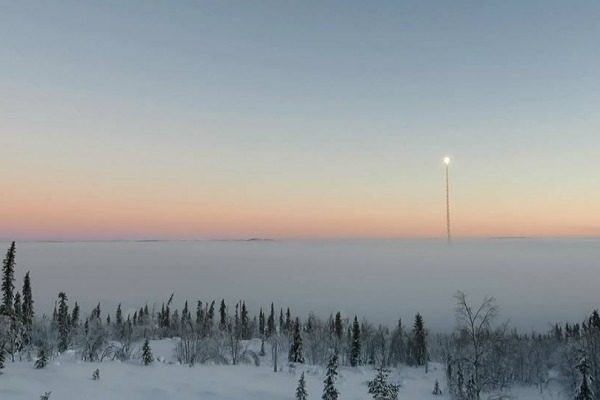 Em dez anos, foram realizados 27 lançamentos de foguetes na Suécia e Noruega