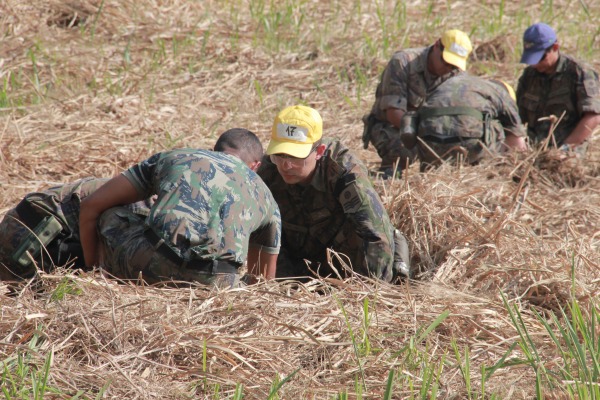 Durante os Jogos Olímpicos, os militares poderão identificar algum explosivo que venha ser utilizado como ameaça