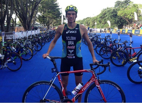 Diogo Sclebin é o único atleta masculino brasileiro da modalidade  a participar da competição