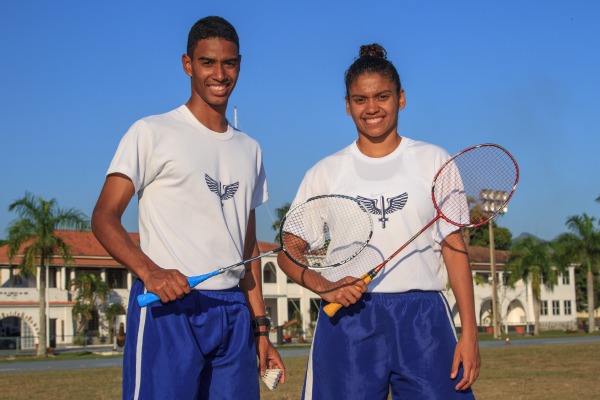 Ygor Coelho e Lohaynny Vicente são sargentos da FAB e vão competir nas categorias simples masculino e feminino