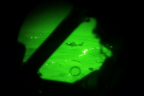 Aeronave Caravan interceptada em voo com NVG