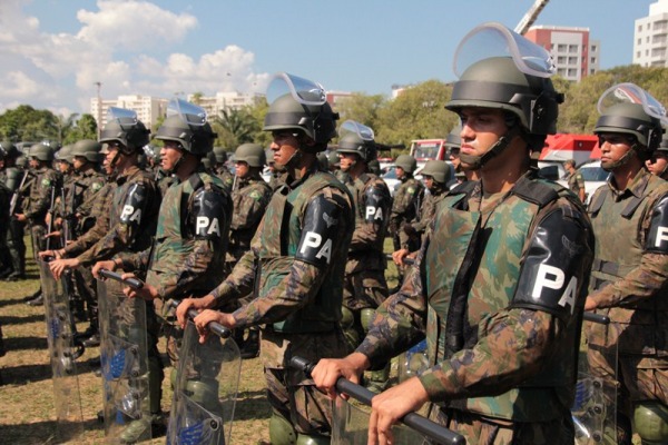 Batalhão de Infantaria de Aeronáutica Especial de Manaus (BINFAE-MN) e Segundo Grupo de Defesa Antiaérea (2° GDAAE) estiveram presentes