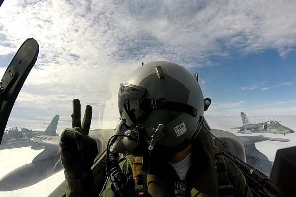 Número foi atingido em uma missão de emprego ar-solo simulado em grande altitude