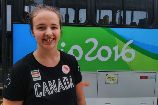 Atleta canadense do vôlei sentado