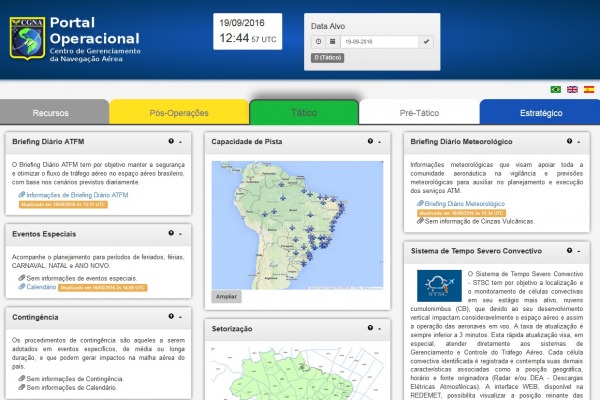 Dados do Centro de Gerenciamento da Navegação Aérea facilitam planejamento de voos nacionais e internacionais