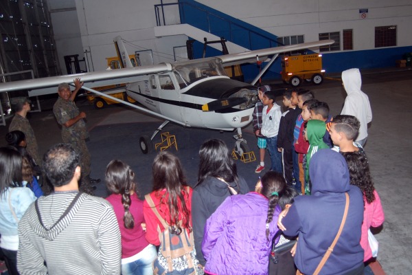 Esta é a segunda edição promovida na Base Aérea de Santos