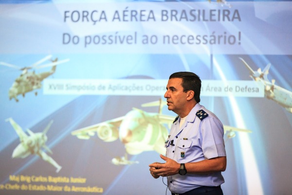 Em palestra de abertura, Vice-chefe do EMAER apresenta necessidades operacionais da FAB para os próximos 25 anos