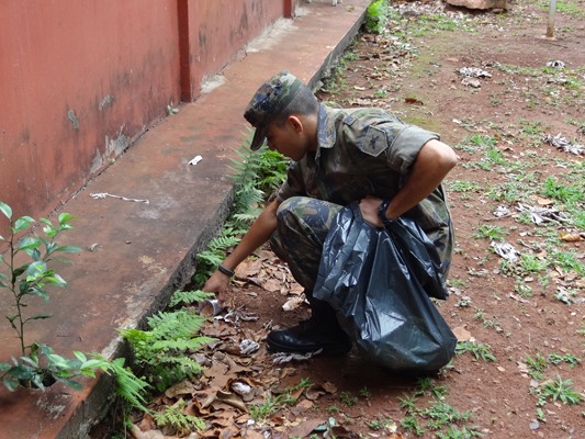 Unidades militares em todo o país participaram do Dia D da campanha