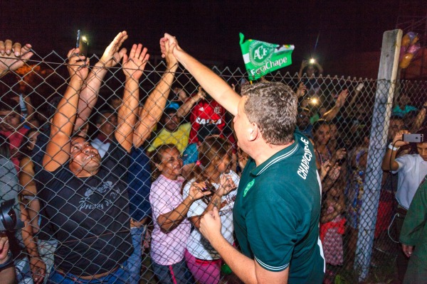 População de Manaus realizou uma acolhida ao prefeito de Chapecó