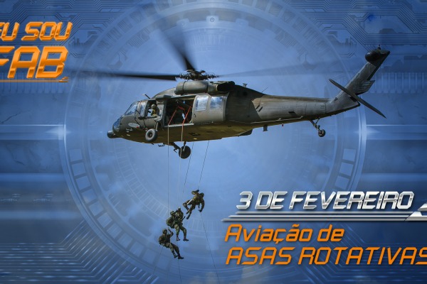 Esquadrões de helicóptero celebram a data na próxima sexta-feira, 03/02