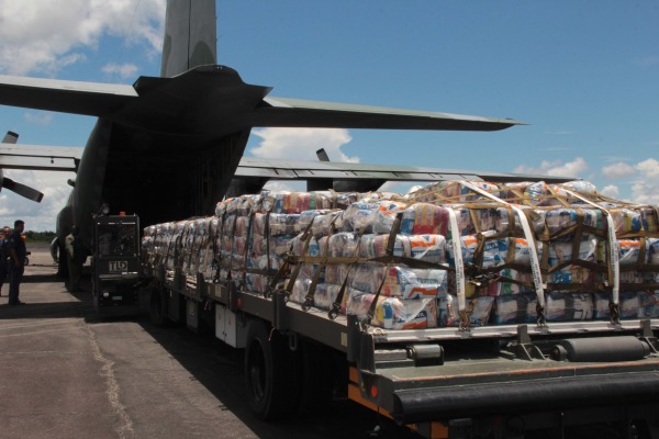 Força Aérea vai transportar 84 toneladas de alimentos para Itaituba