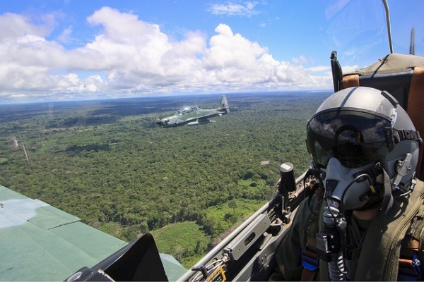 Atividade de defesa aérea será intensificada na região de fronteira com a Bolívia e o Paraguai