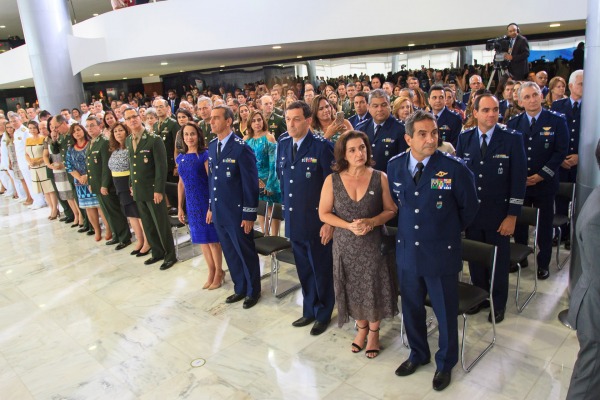 Michel Temer destacou profissionalismo e dedicação dos militares das Forças Armadas