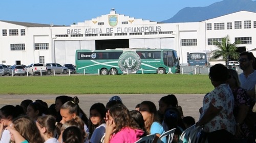 Delega��o da Chapecoense Sub12 e Sub13 na BAFL