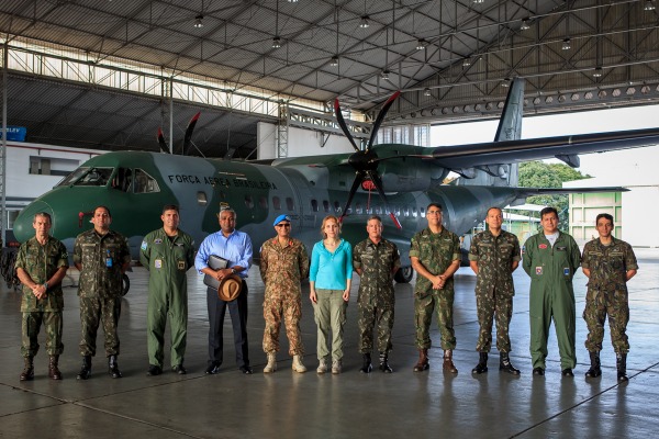 Aeronave que já participou de missões internacionais no Chile e Equador poderá ser empregada em missões de paz