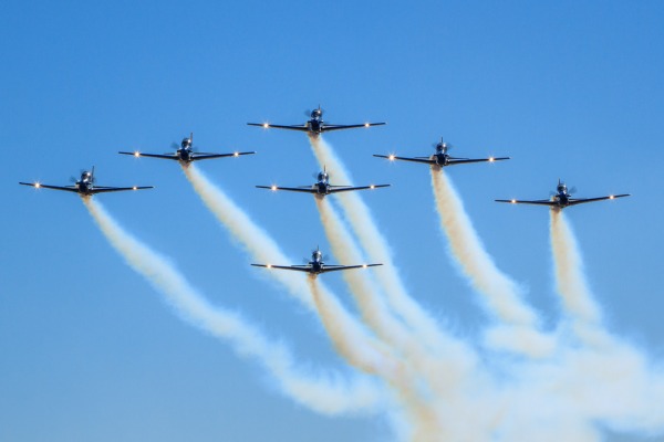 Força Aérea Brasileira marca presença em festa promovida pela Fundação Astronauta Marcos 