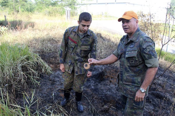 Fragmentos de balão de ar quente foram encontrados