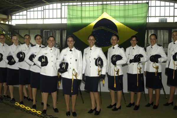 Primeira turma de aviadoras/Acervo FAB