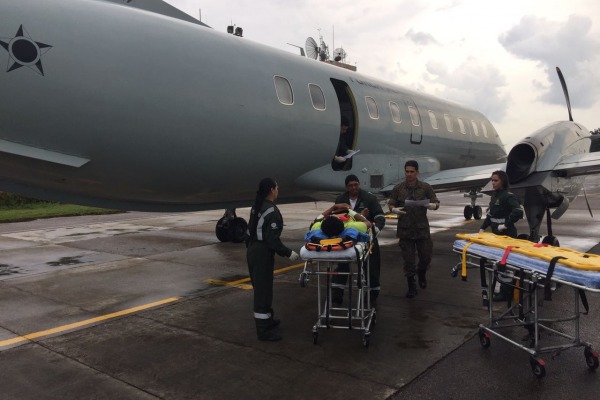 Entre as atividades da Organização Militar está o transporte de órgãos e de pacientes