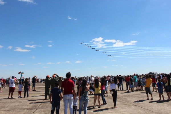 Esquadrilha volta a se apresentar em Campo Grande (MS) após 5 anos