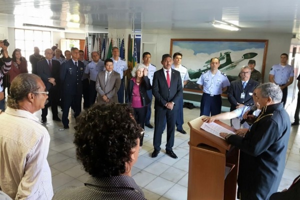 A FAB foi homenageada pelos serviços prestados no socorro às vítimas das enchentes em Palmares