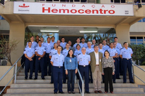 No primeiro dia de campanha, 30 militares compareceram ao Hemocentro
