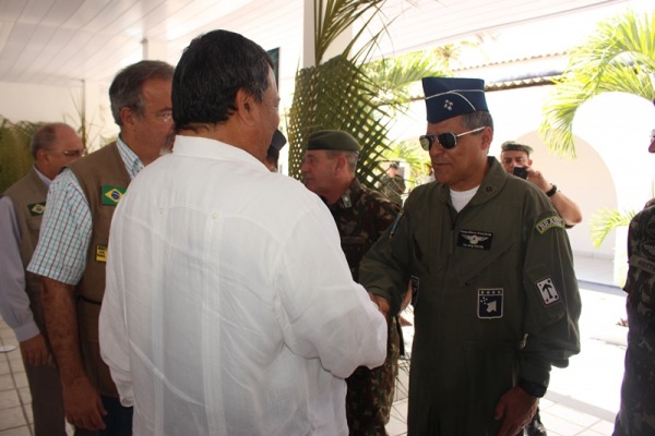 Força Aérea participou da reunião bilateral entre Brasil e Peru