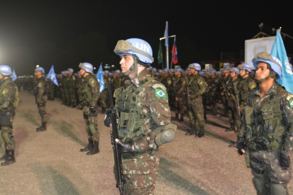 Formatura em Porto Príncipe marcou o término das atividades/ Exército Brasileiro